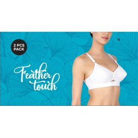 SLEEVLINE BRA ( Pack of 2 )